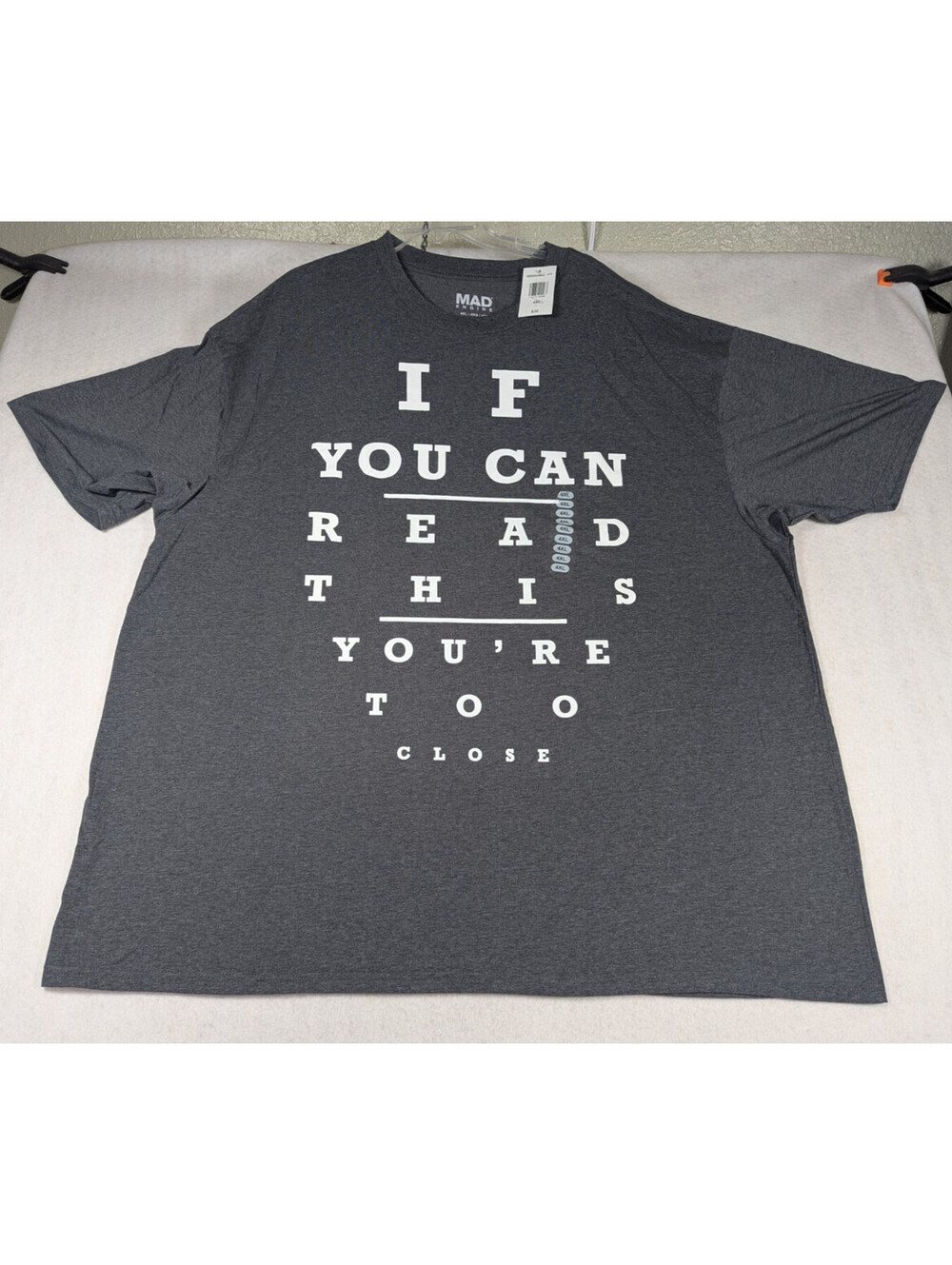 Mad Engine - If You Can Read This - T Shirt - Men's - Size: 4XL
